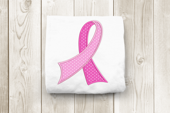 Dual Color Awareness Ribbon Applique