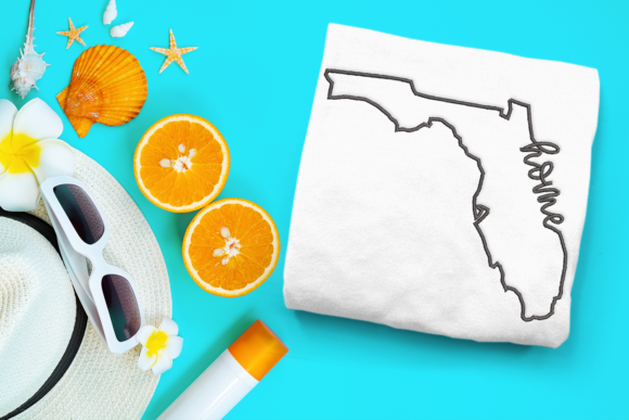 Florida Home State Outline