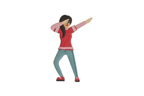 Girl Dabbing