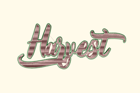 Harvest Lettering