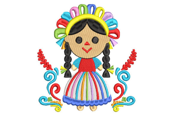 Lele Doll with Flowers
