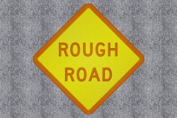 Rough Road Sign