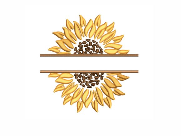 Split Sunflower